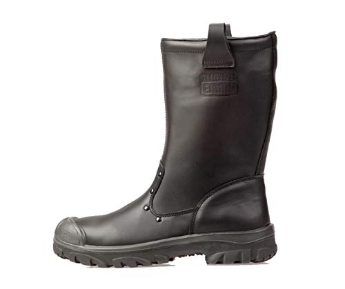 Emma Sicherheit Schuhe - Schwartz S3 HRO Sicherheitsstiefel SRC - Dempo, 41 EU / 7 UK von Emma Safety Footwear