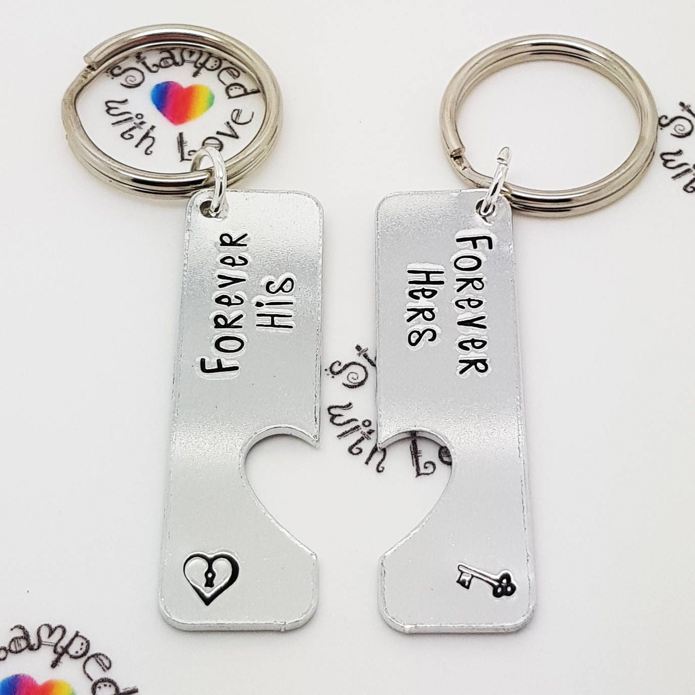 Forever His/Hers Schlüsselanhänger von EmmaStampedwithLove