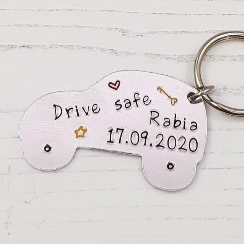 Neuer Fahrer Schlüsselanhänger von EmmaStampedwithLove