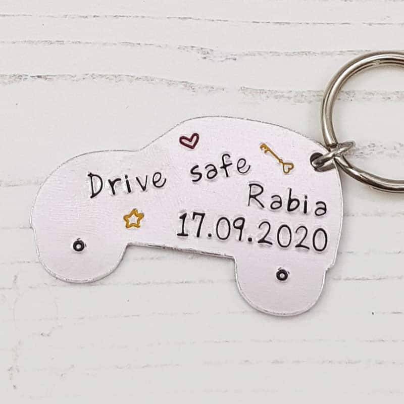 Neuer Fahrer Schlüsselanhänger Neuer Fahrer Schlüsselanhänger von EmmaStampedwithLove