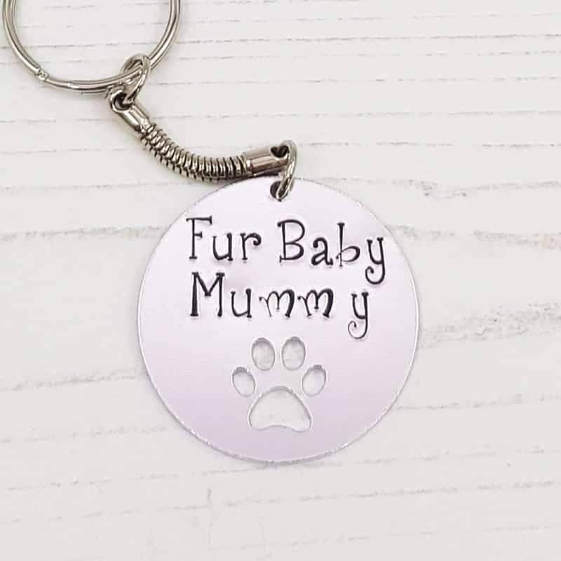 Pelz Baby Mumie Schlüsselanhänger Pelz Baby Mumie Schlüsselanhänger von EmmaStampedwithLove