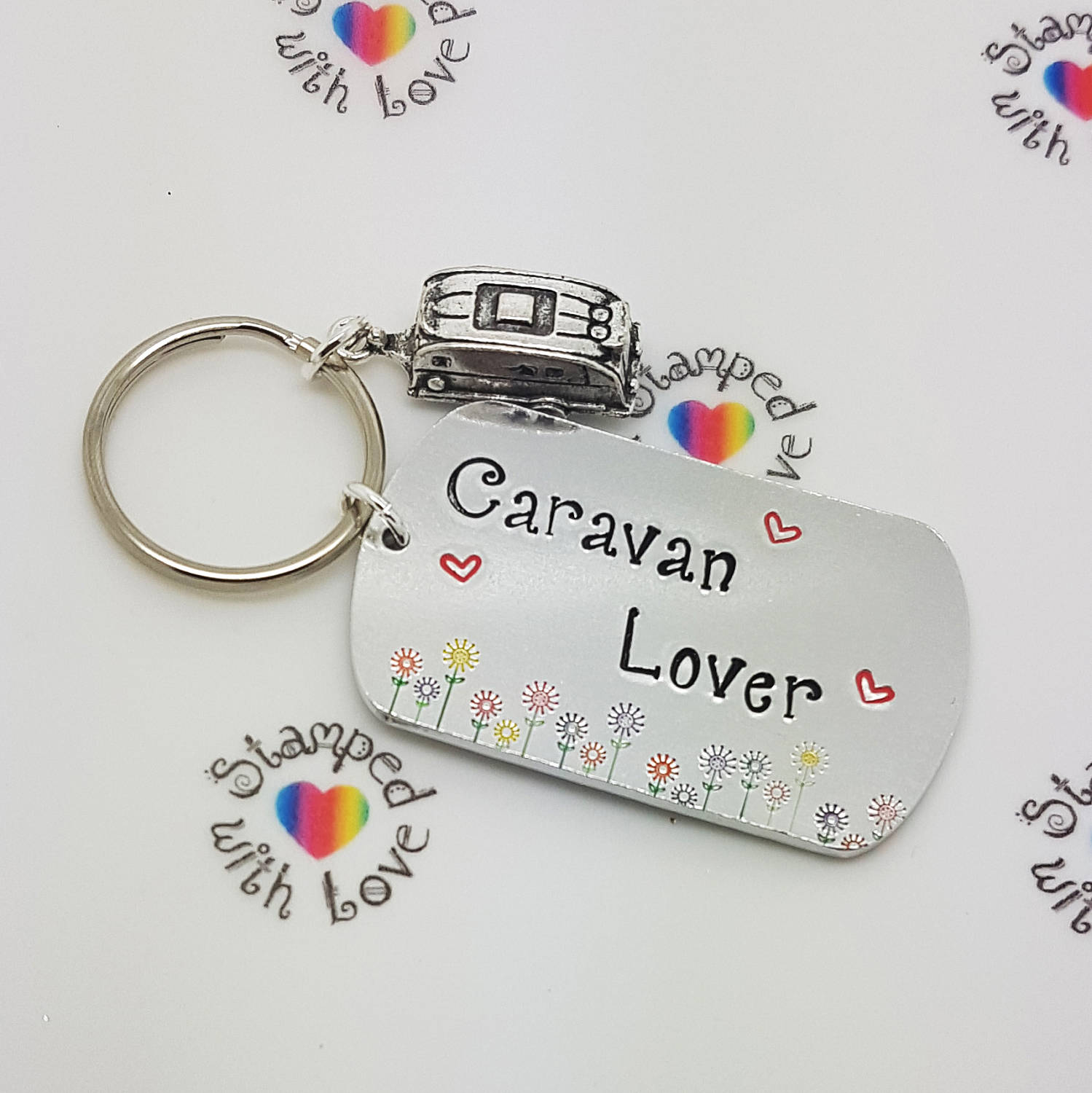 Wohnwagen Liebhaber Schlüsselanhänger von EmmaStampedwithLove