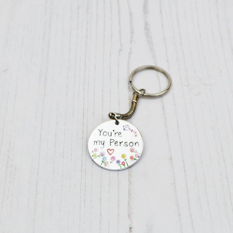 You're My Person Schlüsselanhänger You're My Person Schlüsselanhänger von EmmaStampedwithLove