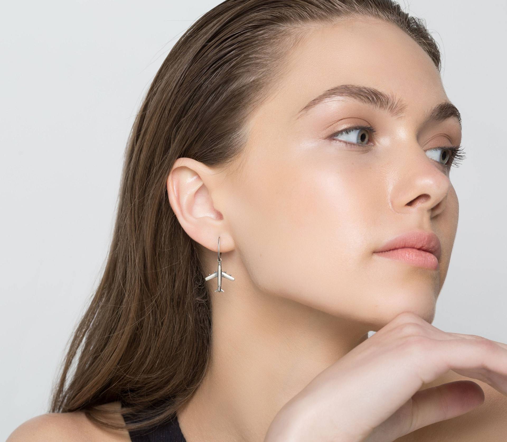 Sterling Silber Ohrringe Flugzeug Für Frauen Creolen Reise Stewardess Flugbegleiterin Geschenk Sie Sterling Silber Ohrringe Flugzeug Für Frauen Creolen Reise Stewardess Flugbegleiterin Geschenk Sie von EmmanuelaForMen