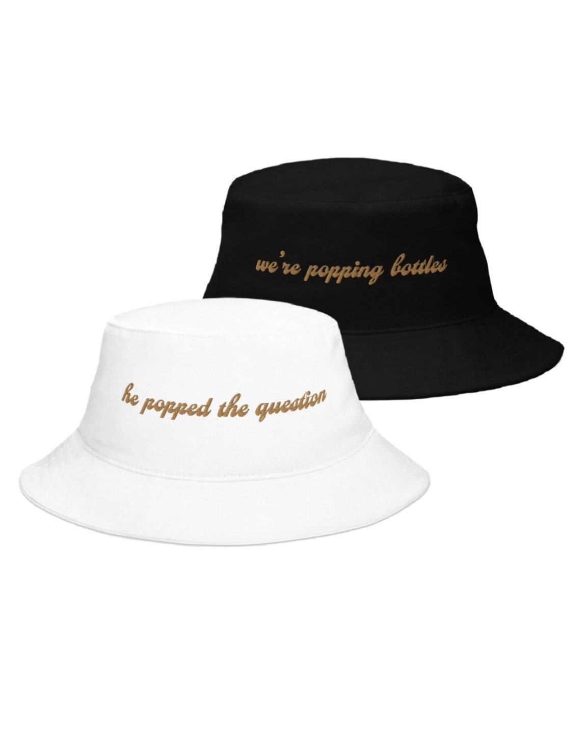 Bachelorette Vacay Bucket Hats | Passende Junggesellinnenmütze Personalisierte Eimermütze Bestickte Mütze Braut Geschenk von EmmarieDesignsCo