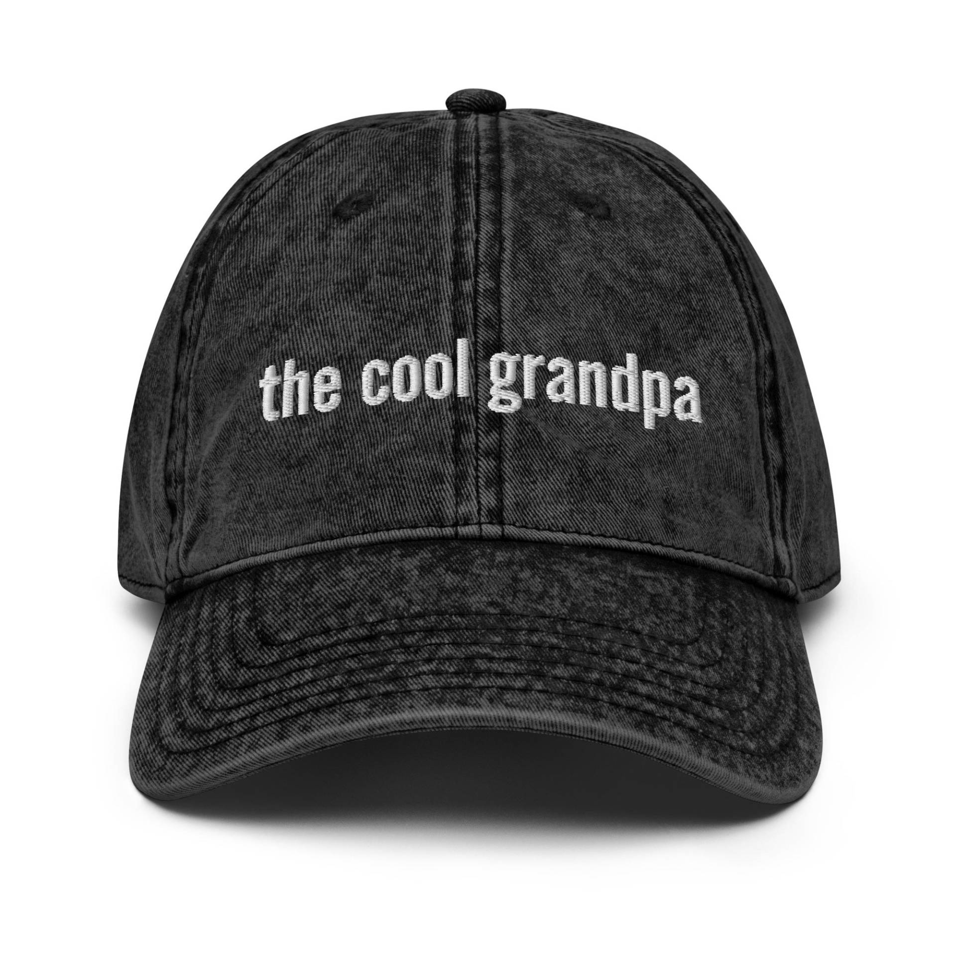 Der Coole Opa Dad Hat | Geschenk Für Bestickte Mütze Personalisiertes Baseball Cap Papa Lieblings von EmmarieDesignsCo