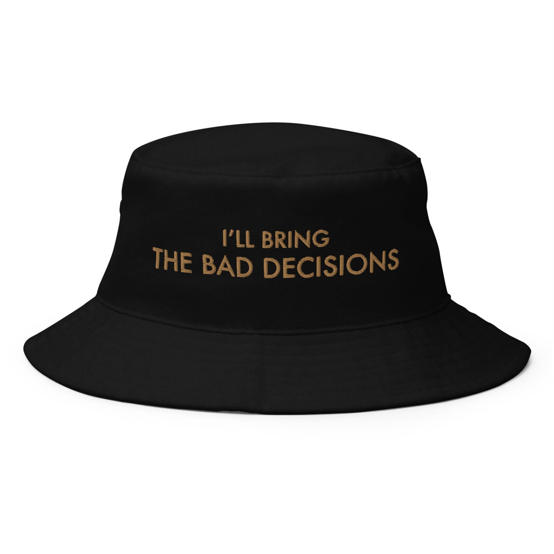 I'll Bring The Bad Decisions Bucket Hat | Eimerhut Urlaubsmütze Passende Mützen Mädchenreise Vacay Bachelorette Benutzerdefinierte Mütze von EmmarieDesignsCo