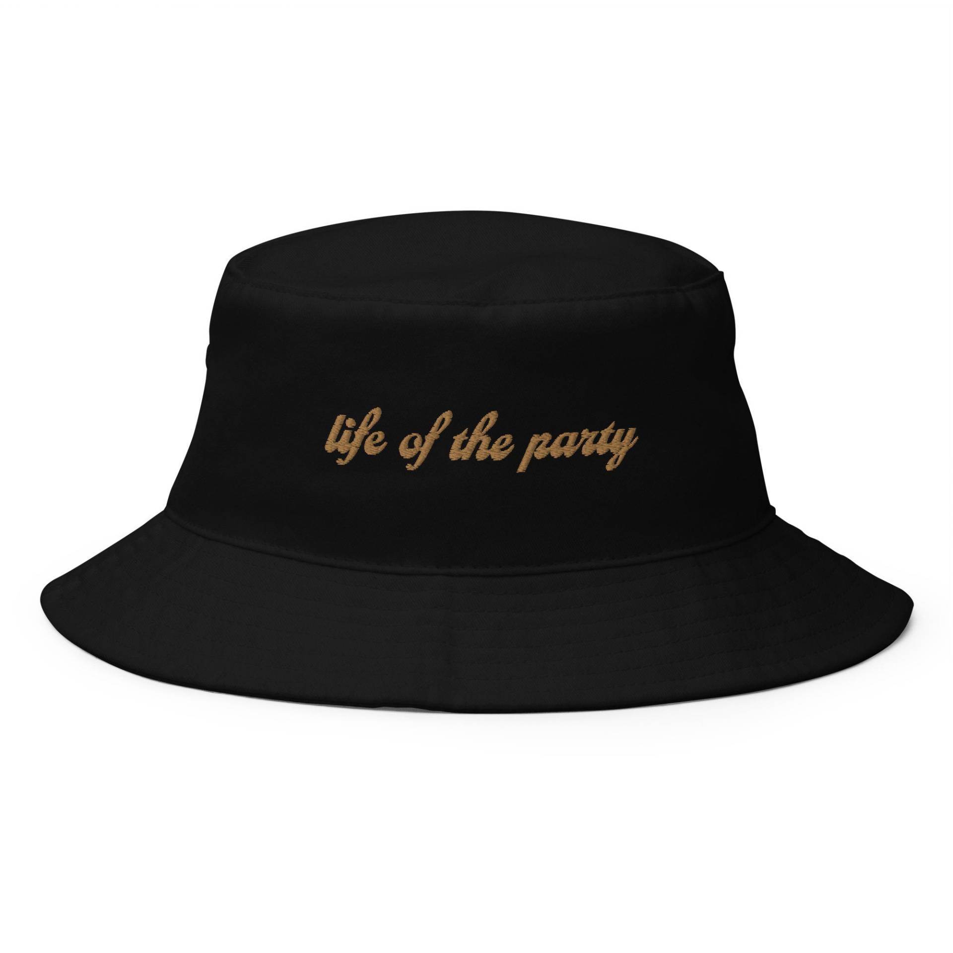 Life Of The Party Bucket Hat | Süße Eimermütze Urlaub Eimer Mütze Personalisierte Bestickte Die Lustige von EmmarieDesignsCo