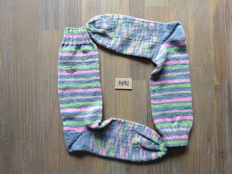 Handgestrickte Wollsocken Gr. 41/42 Stricksocken, Wintersocken, Regia Pairfect von EmmelotteHandmade