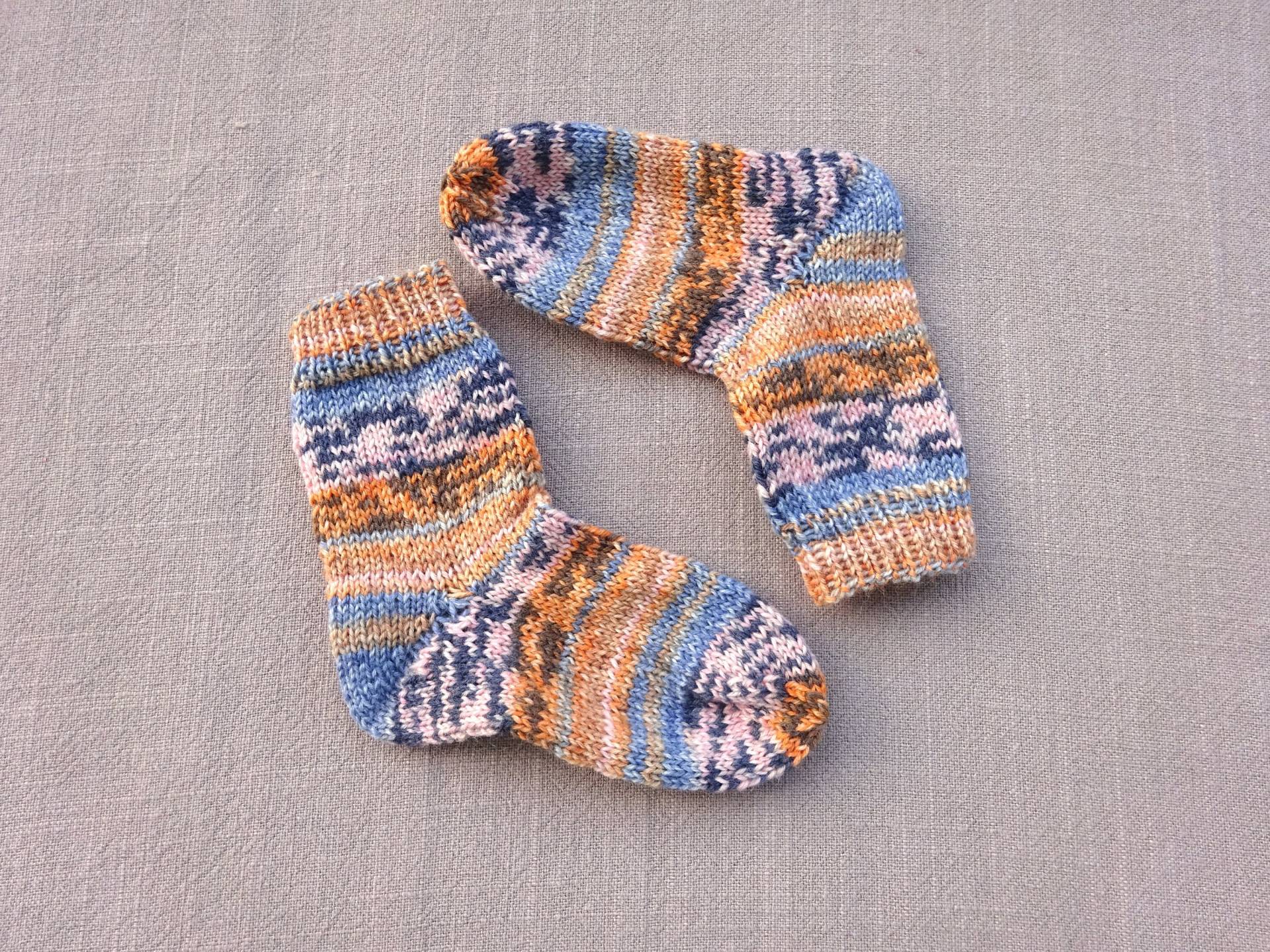 Wollsocken Handgestrickt Gr. 22/23 Stricksocken, Wintersocken Regia Pairfect Cloud Color Wollsocken Handgestrickt Gr. 22/23 Stricksocken, Wintersocken Regia Pairfect Cloud Color von EmmelotteHandmade
