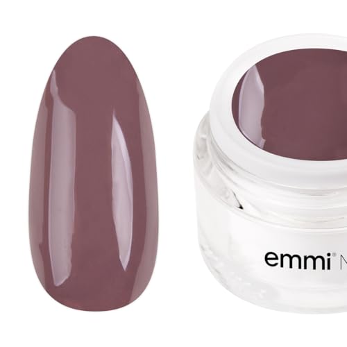Emmi Nail Farbgel | UV/LED-Gel für brillante Farbintensität | Hohe Deckkraft, mittelviskos & selbstglättend | Kein Verlaufen in Nagelränder | 5 ml – Vintage Girl von Emmi Nail