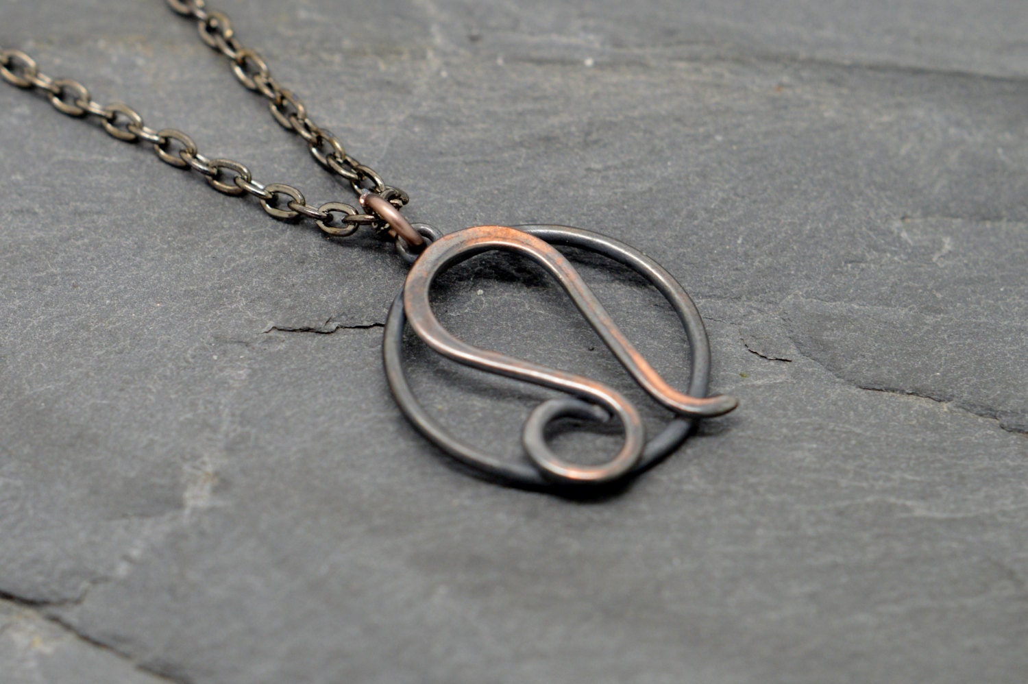 Leo Kette Oxidiertes Kupfer Leo Kette Oxidiertes Kupfer von EmmielousHandmades