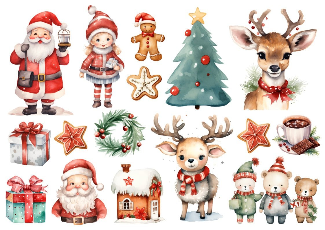 Bs236 Set Weihnachten Christmas Decor 2 Bs236 Set Weihnachten Christmas Decor 2 von EmmiskleinerLaden