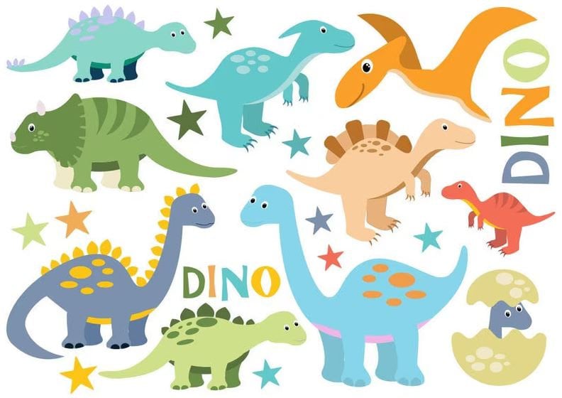 Bs35 Set Bügelbild Dino Urzeit Tiere Bs35 Set Bügelbild Dino Urzeit Tiere von EmmiskleinerLaden