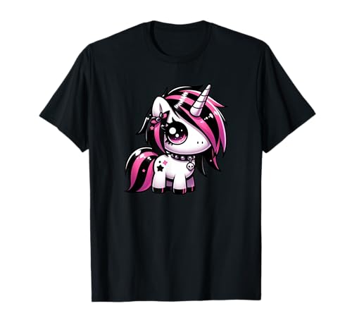 Kawaii Anime Emo Einhorn Kinder Mädchen Jungen T-Shirt Kawaii Anime Emo Einhorn Kinder Mädchen Jungen T-Shirt von Emo Kawaii Tees