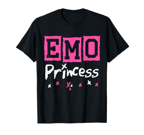 Emo Princess - Spruch für Emo Mädchen T-Shirt von Emocore Screamo und Emo Accessoires Emo Party