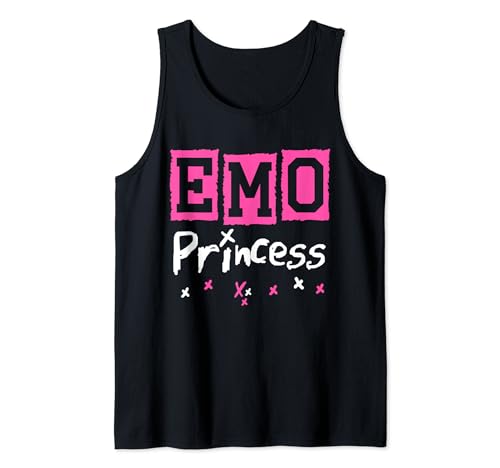 Emo Princess - Spruch für Emo Mädchen Tank Top Emo Princess - Spruch für Emo Mädchen Tank Top von Emocore Screamo und Emo Accessoires Emo Party