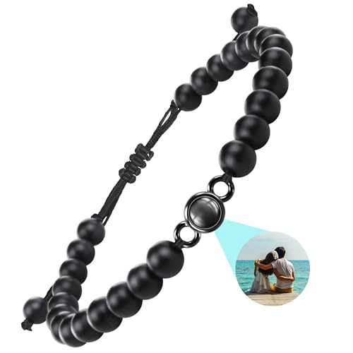 Emoragifou Personalisiertes Armband Mit Foto, Projektions Fotoarmband mit Eigenem Foto, Fotogeschenk als Personalisierte Geschenke für Frauen, Freundin, Herren, Mama, Papa zum Geburtstag Weihnachten Emoragifou Personalisiertes Armband Mit Foto, Projektions Fotoarmband mit Eigenem Foto, Fotogeschenk als Personalisierte Geschenke für Frauen, Freundin, Herren, Mama, Papa zum Geburtstag Weihnachten von Emoragifou