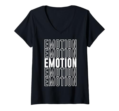 Damen Emotion T-Shirt mit V-Ausschnitt Damen Emotion T-Shirt mit V-Ausschnitt von Emotion Apparel