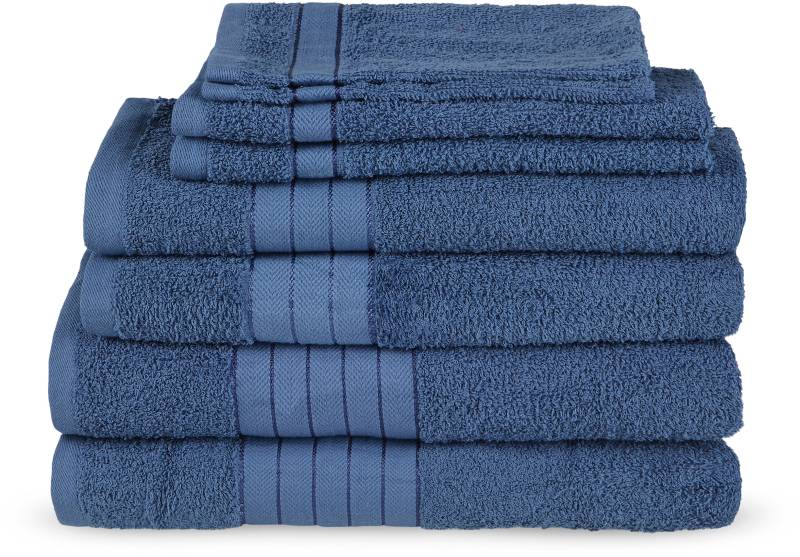 Emotion Handtuch Set "Uni" Baumwolle, Walkfrottee, Bordüre, 500 GSM, Einfarbig, ohne Aufhängung von Emotion