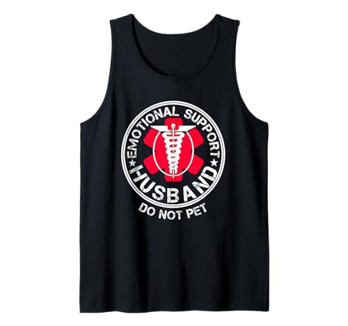 Emotionale Unterstützung Ehemann Streichle keine lustigen Männer, die Humor sagen Tank Top Emotionale Unterstützung Ehemann Streichle keine lustigen Männer, die Humor sagen Tank Top von Emotional Support Husband Do Not Pet Funny Humor