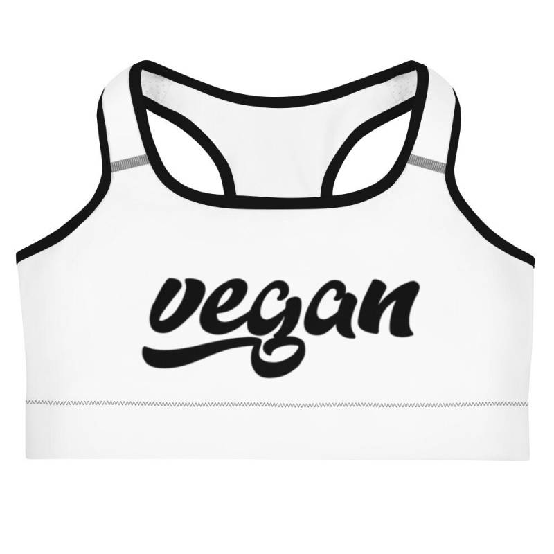 Retro Vegan Sport Bh von EmpathHeartCo