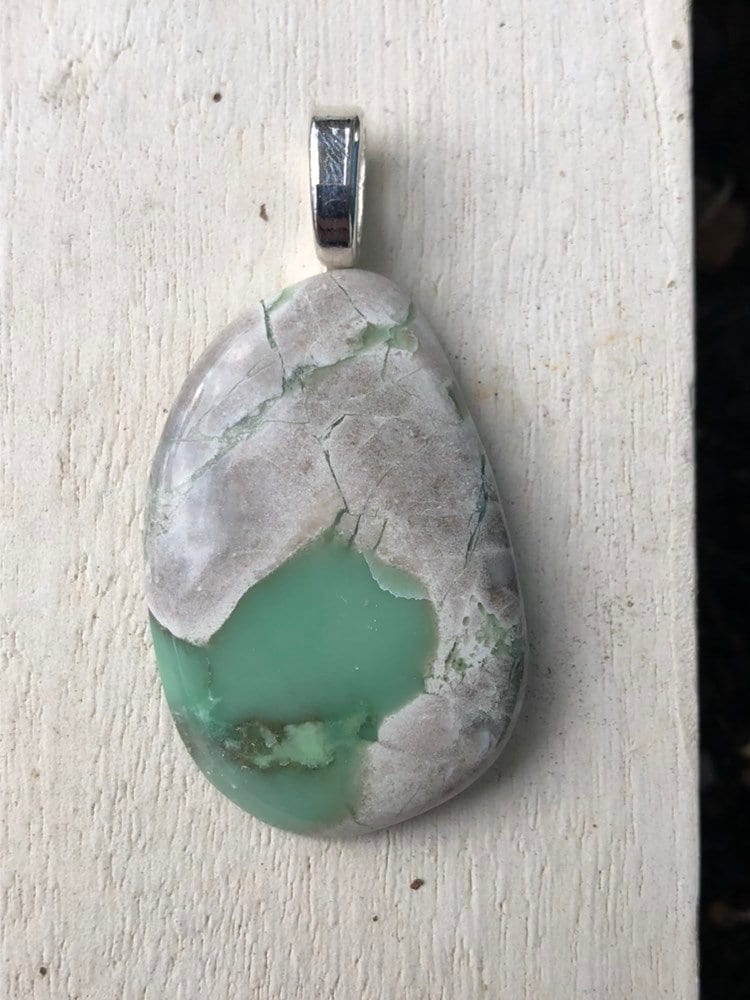 Variscite Cabochon Anhänger von EmpathMoonGems