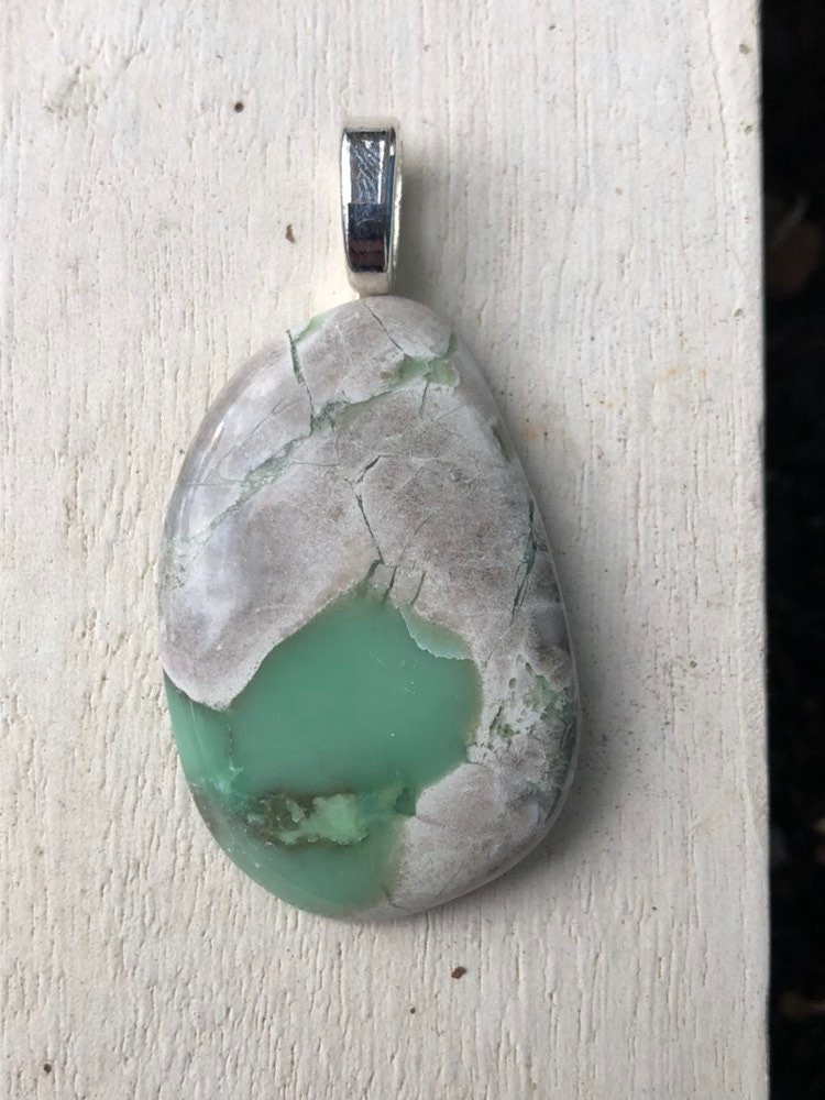 Variscite Cabochon Anhänger Variscite Cabochon Anhänger von EmpathMoonGems