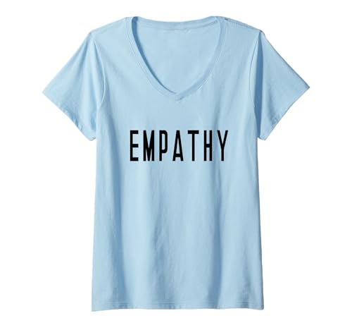 Damen Empathie - Das SAGT Empathie - Empath T-Shirt mit V-Ausschnitt Damen Empathie - Das SAGT Empathie - Empath T-Shirt mit V-Ausschnitt von Empathy Apparel by Jess