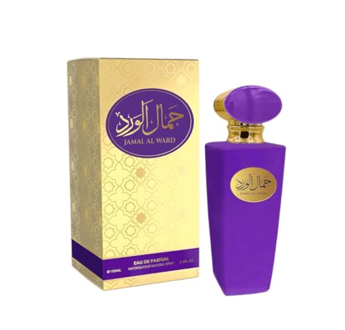 Al Fares Perfumes Jamal Al Ward Uni Eau de Parfum 100 ml – langanhaltender blumiger und holziger Duft für Damen und Herren, eleganter und erfrischender Duft für alle Anlässe von Emper