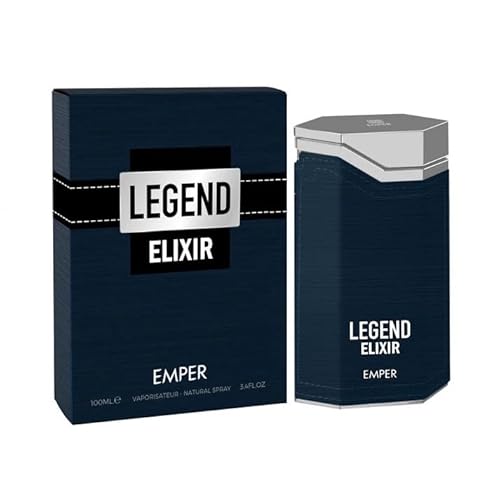 Emper Legend Elixir Eau de Parfum 100ml: Bergamot, Vanilla Duft für Erwachsene von Emper
