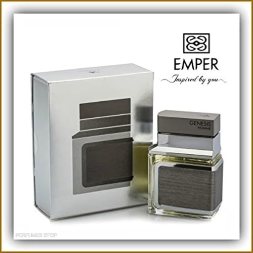 Genesis Homme By Emper Eau De Toilette for Men 3.4 Oz Nib ''New in Sealed Box'' by EMPER von Emper