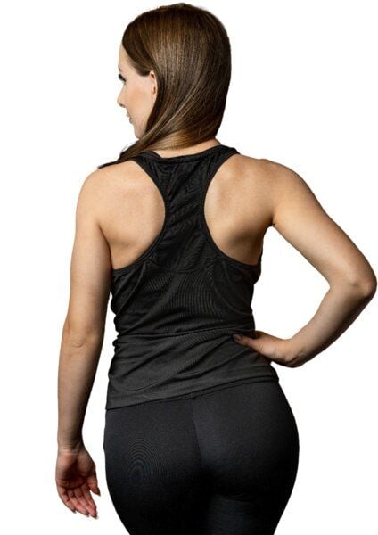 Empire Embodied Sportswear Damen Yoga-Tanktop Aphrodite aus Recycled Polyester schwarz oder weiß von Empire Embodied Sportswear
