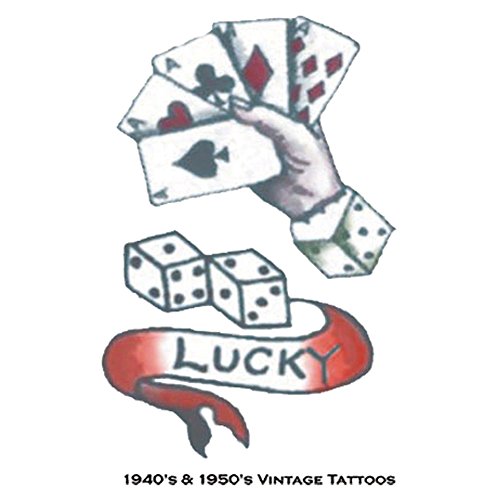 Generique - Abzieh-Tattoo Set Pin up Matrosin von Empire Magic