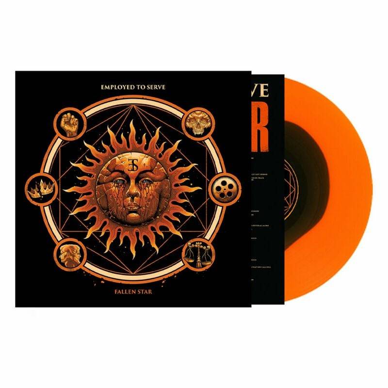 Employed To Serve Fallen star LP multicolor Employed To Serve Fallen star LP multicolor von Employed To Serve