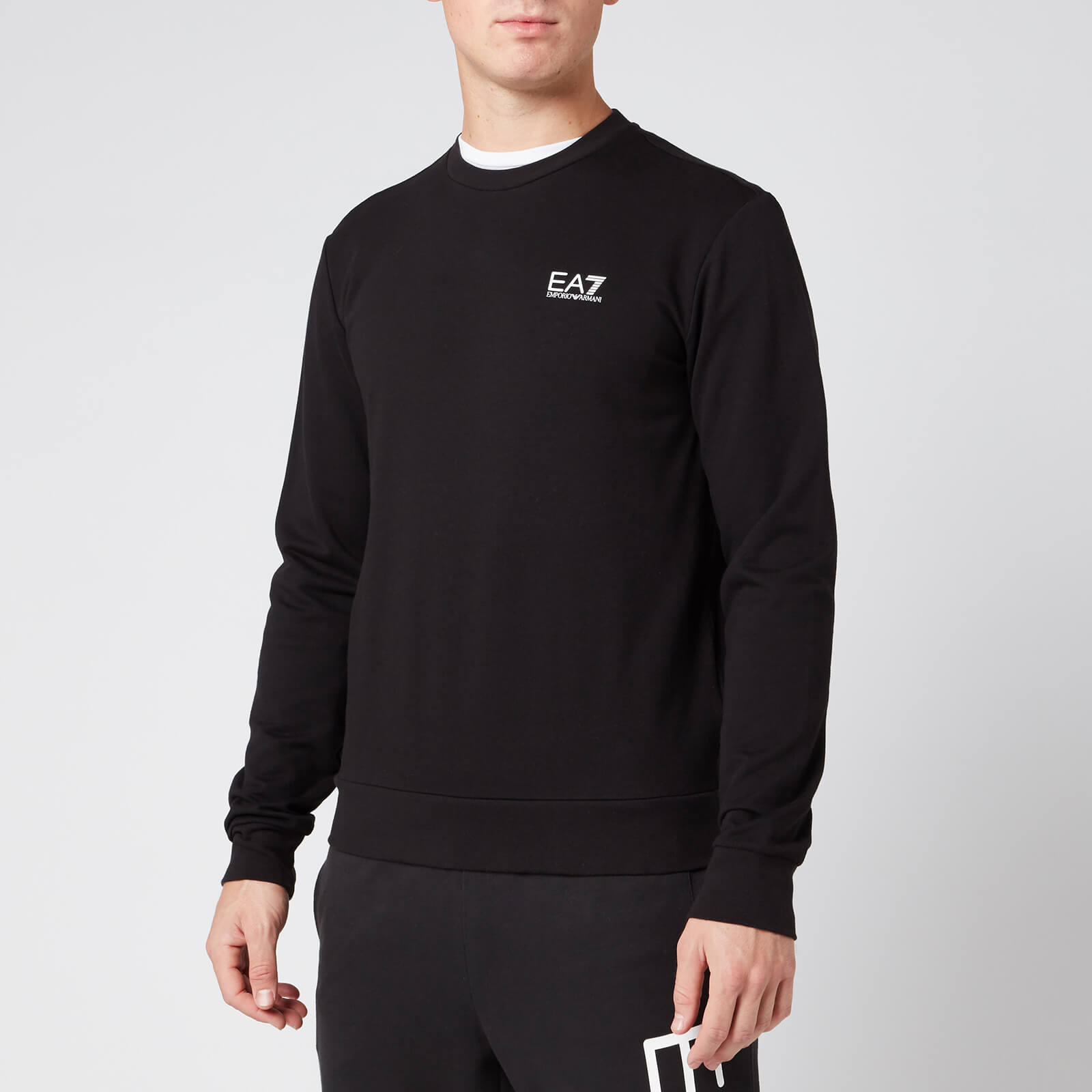 EA7 Men's Identity Sweatshirt - Black - XL von EA7