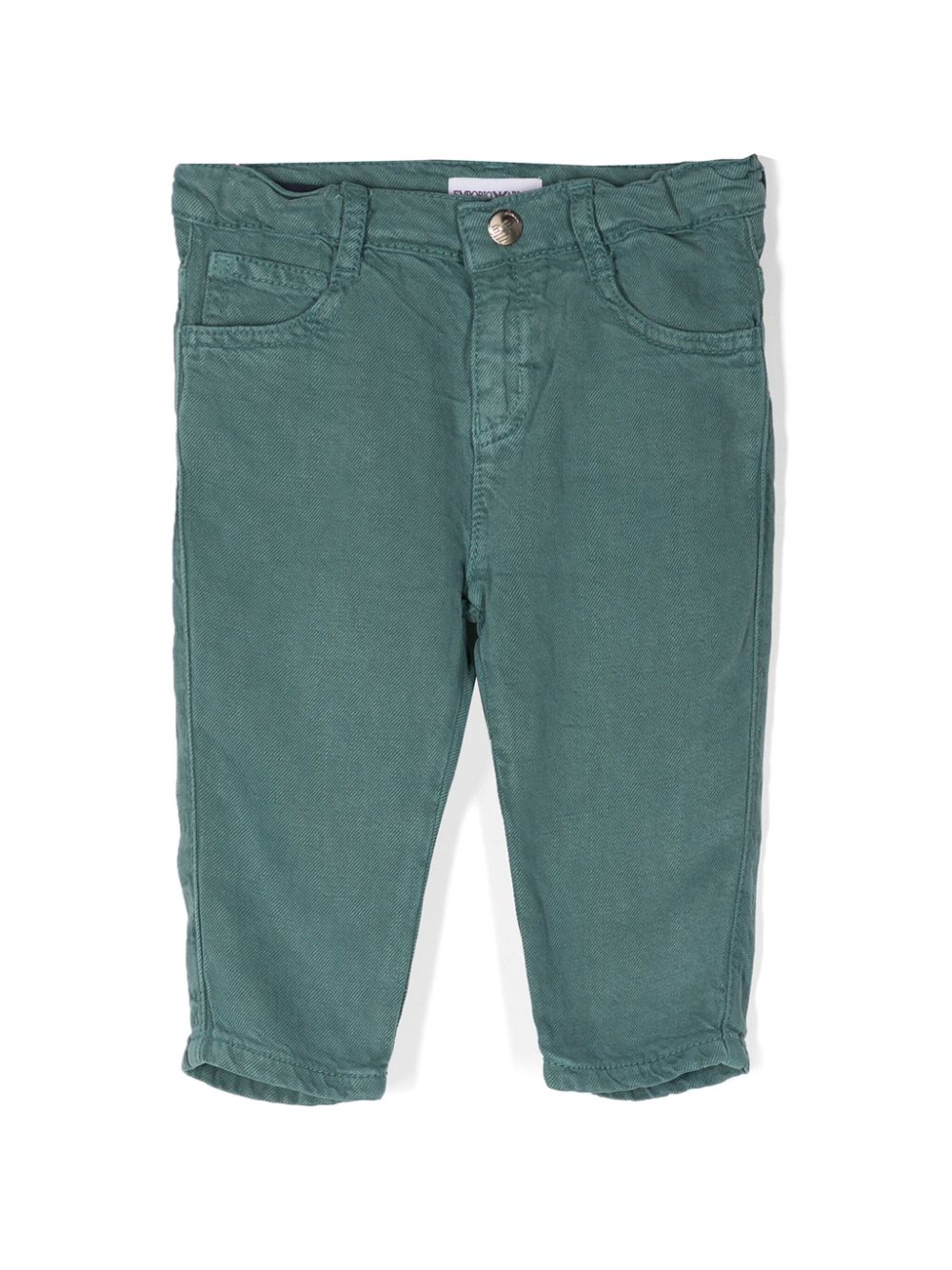 Emporio Armani Kids ASV J75 Jeans aus Lyocellgemisch - Grün von Emporio Armani Kids