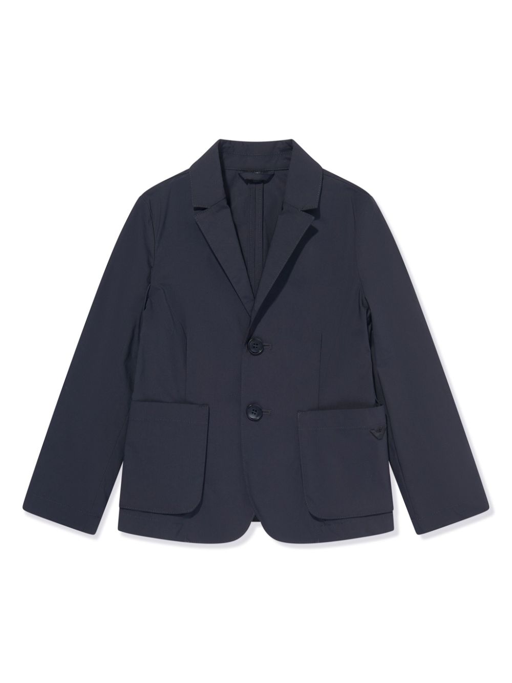 Emporio Armani Kids Einreihiges Sakko - Blau von Emporio Armani Kids