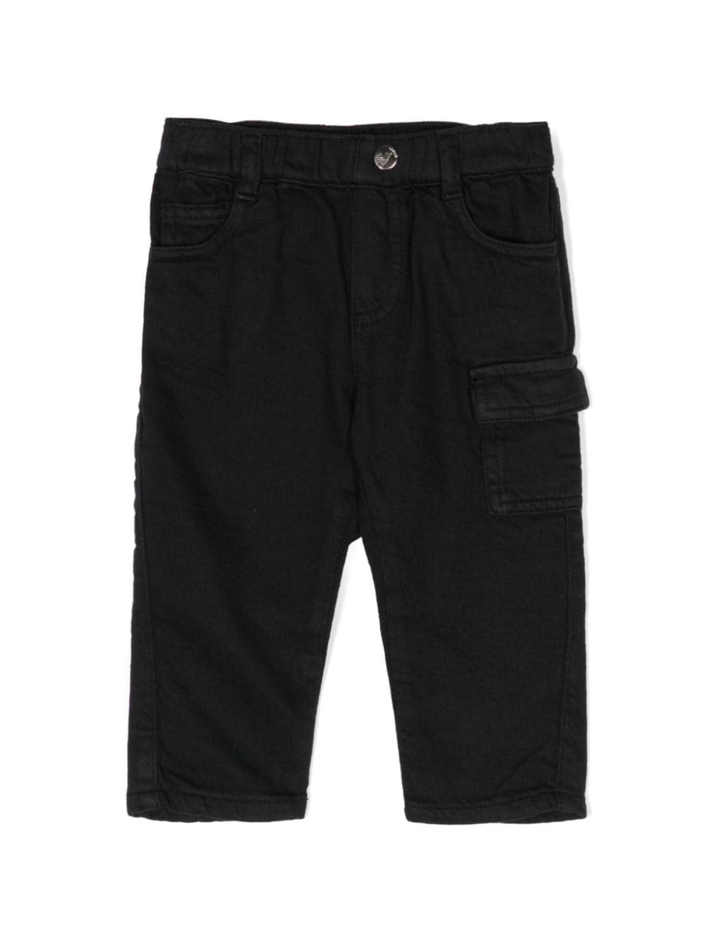 Emporio Armani Kids J40 Jeans aus Bio-Baumwolle - Schwarz von Emporio Armani Kids