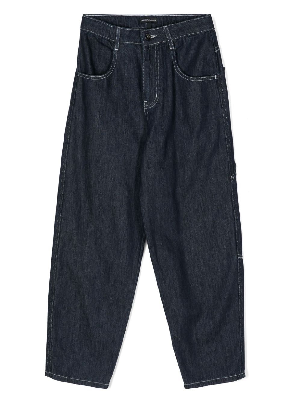 Emporio Armani Kids J95 Tapered-Jeans - Blau von Emporio Armani Kids