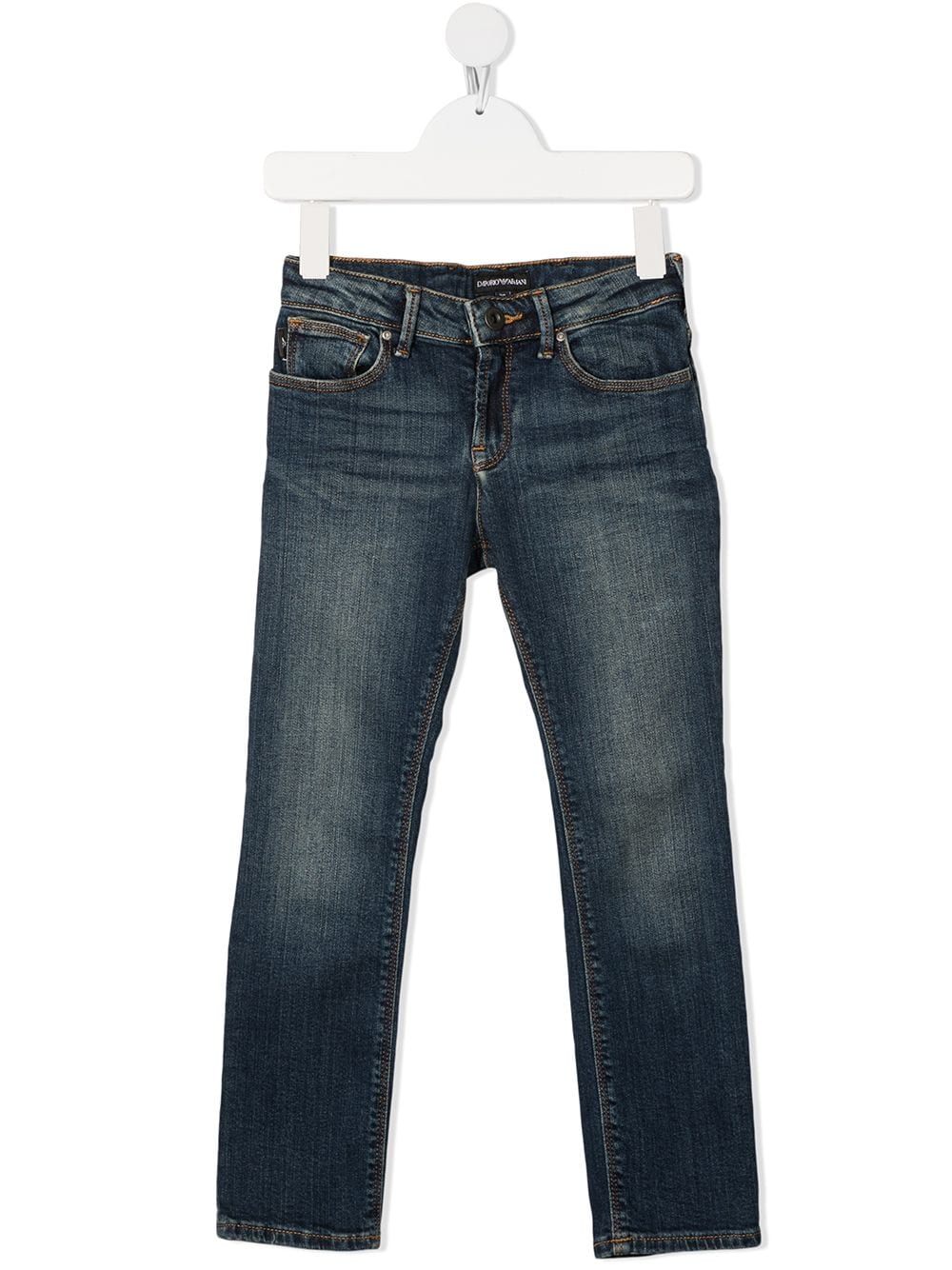 Emporio Armani Kids Skinny-Jeans - Blau von Emporio Armani Kids