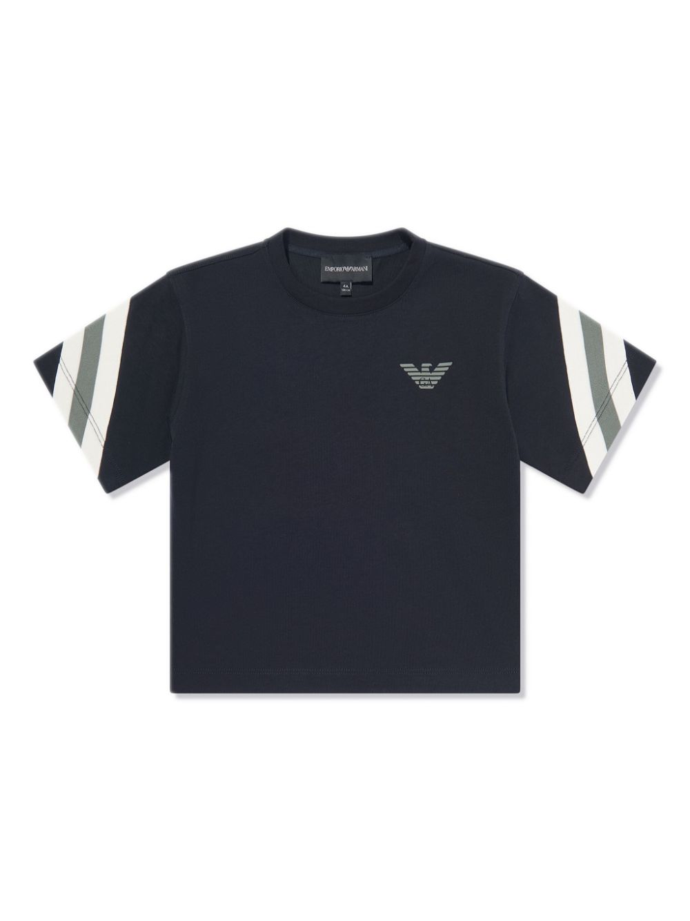 Emporio Armani Kids T-Shirt mit Logo-Print - Blau von Emporio Armani Kids