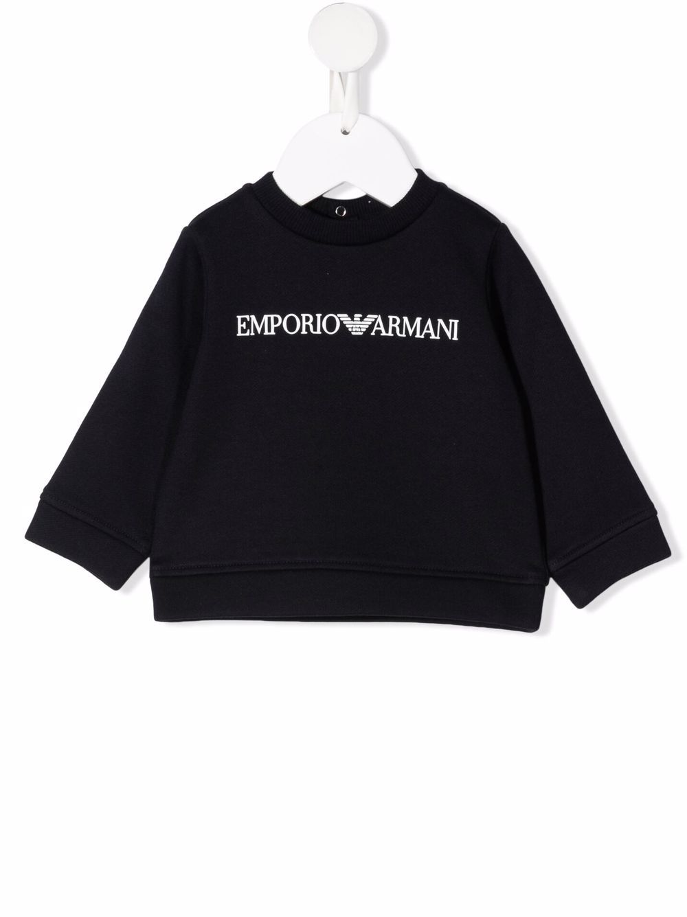 Emporio Armani Kids T-Shirt mit Logo-Print - Blau von Emporio Armani Kids