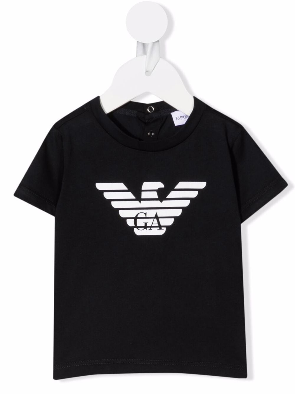 Emporio Armani Kids T-Shirt mit Logo-Print - Blau von Emporio Armani Kids