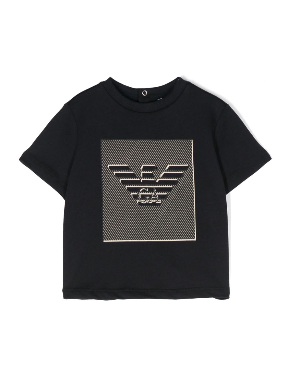 Emporio Armani Kids T-Shirt mit Logo-Print - Blau von Emporio Armani Kids