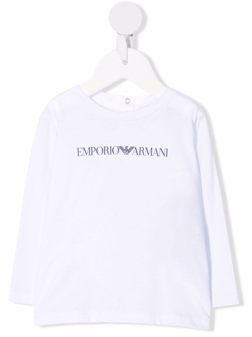 Emporio Armani Kids T-Shirt mit Logo-Print - Weiß von Emporio Armani Kids