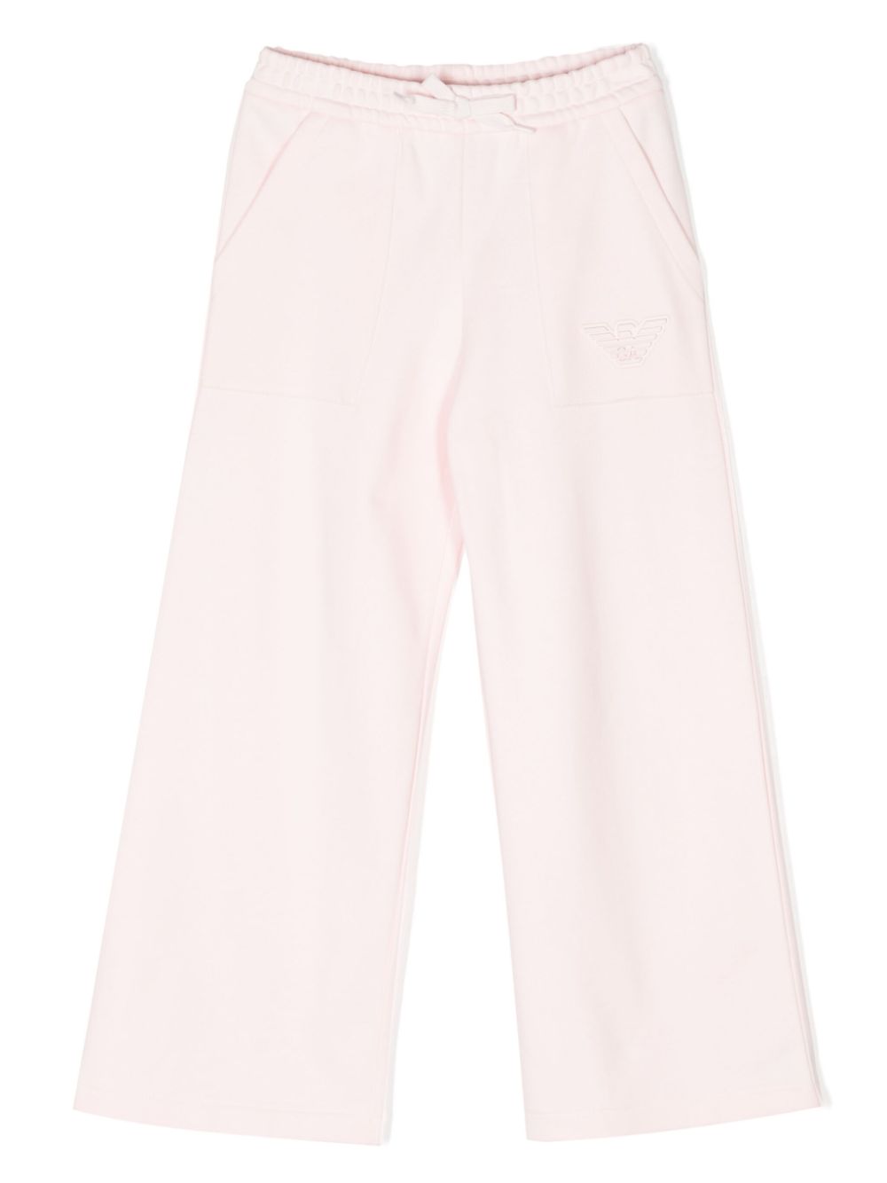 Emporio Armani Kids Jogginghose mit Logo-Applikation - Rosa von Emporio Armani Kids