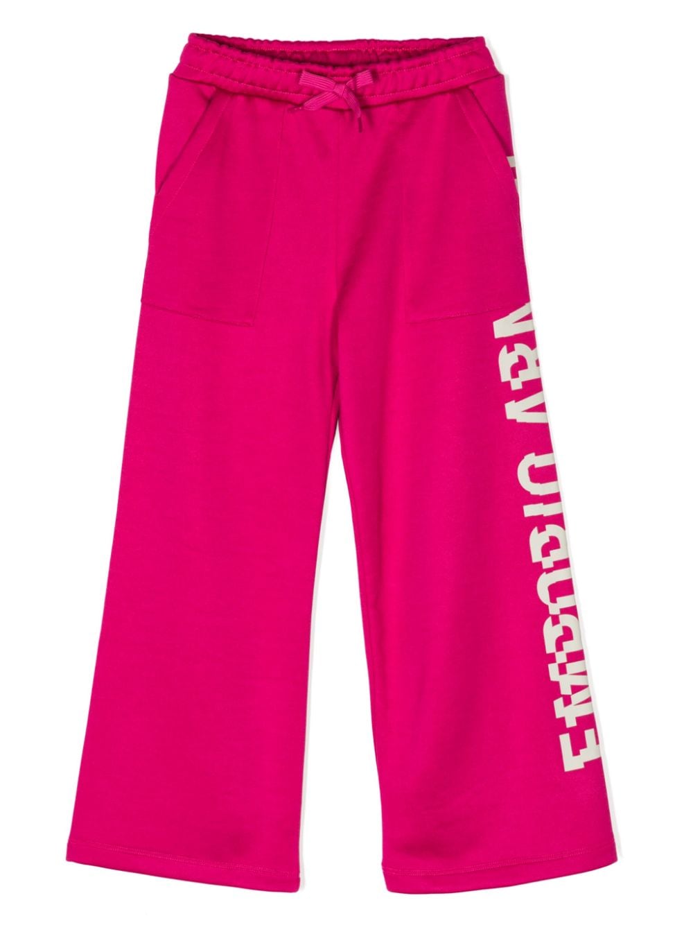 Emporio Armani Kids Jogginghose mit Logo-Print - Rosa von Emporio Armani Kids