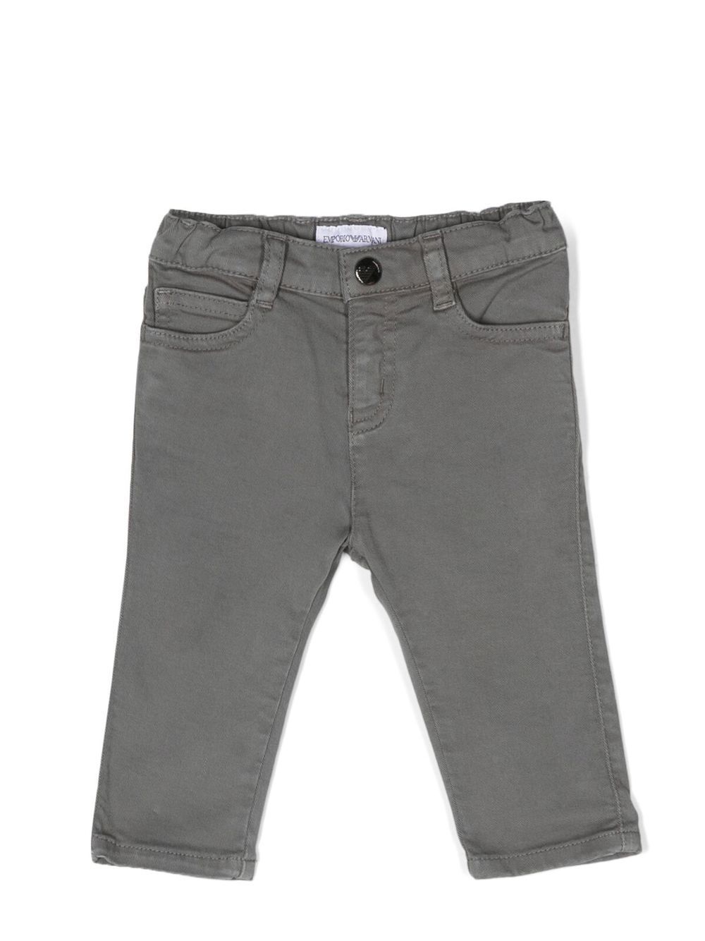 Emporio Armani Kids Chino mit geradem Bein - Grau von Emporio Armani Kids