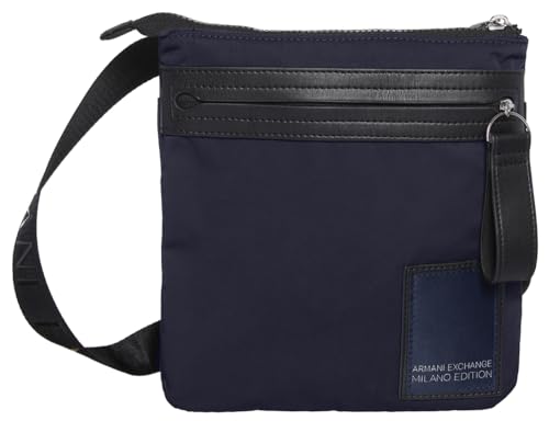 Armani Exchange Men's Milano Edition Crossbody Flat, Night Sky von Armani Exchange